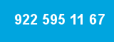 922 595 11 67